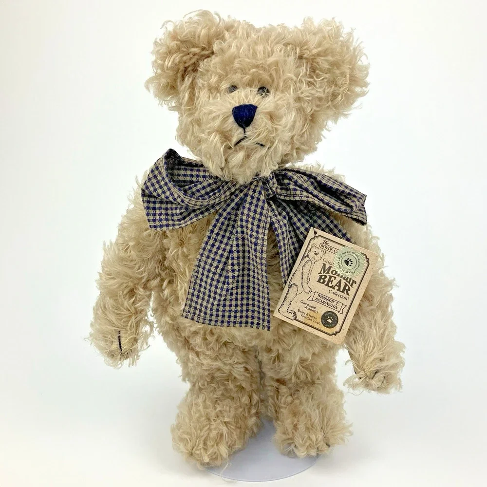 Boyds Woodrow T. Bearington 1997 | /w Tags Mohair Vintage Outfit 13